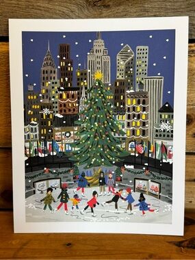 Rifle Paper Co. Holiday on Ice Art Print 8x10